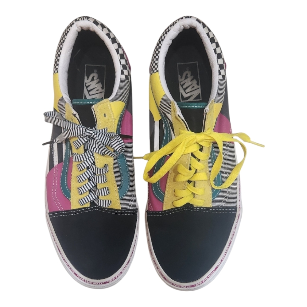 Vans Colorful Patchwork Sneakers - Picture 3 of 11